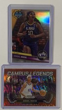 Topps Bowman U Chrome Angel Reese SP - Panini Draft Picks Campus Legends 149/299