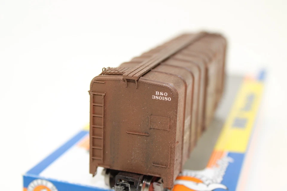 Fox Valley Models HO B&O Baltimore Ohio Original Wagontop Box Car Weathered - Image 4 of 4