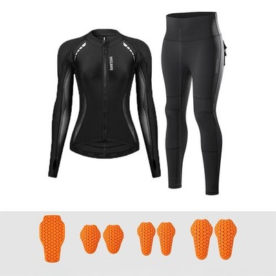 Rennanzug Mit Eng Anliegendem Schnitt Jacke Und Hose Mit Abnehmbarem Element