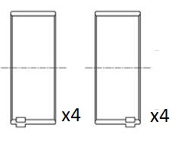 Fits FAI BB2016-STD CONNECTING ROD BEARING SET - Image 9
