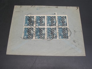 Poland 1924 cover to romania 2035