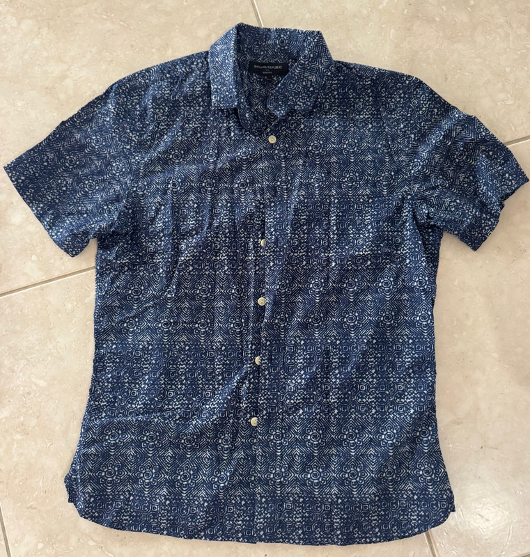Banana Republic Shirt Men's Size Small Slim Fit Button Up Cotton