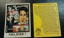 Christian Laettner NBA JERK DUKE 92-93 NBA Cartoon Skinnies RARE ODDBALL