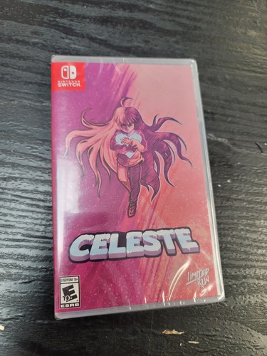 Celeste for Nintendo Switch Brand New Factory Sealed Foil Cover