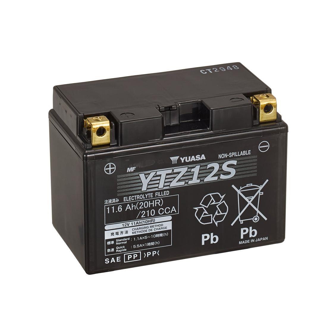 Yuasa Battery YTZ12S(WC) To Fit Benelli Leoncino 800cc 2022-2024 - Image 6