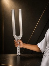 396 Hz Giant Tuning Fork   Release Fear  Guilt  Root Chakra Healing