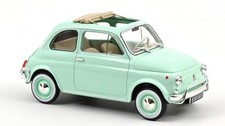 Fiat 500L 1968 Pastel Blue 1:18 NOREV 1877R