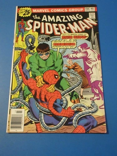 Amazing Spider-man #158 Bronze age Doc Ock VF- Beauty Wow