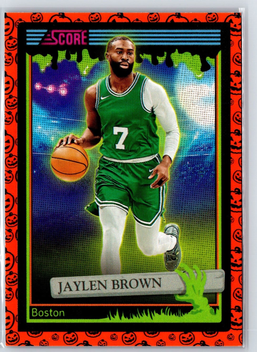 2026 Score-A-Treat #50 Jaylen Brown Pumpkins