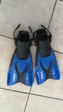 Aqua Lung płetwy nurkowe płetwy pływackie czarne dzieci rozm. 27-32 regulowane