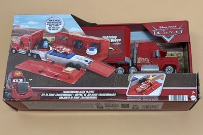 Disney and Pixar Cars Transforming Mack Playset, 2-in-1 toy Truck & Tune-Up Gift
