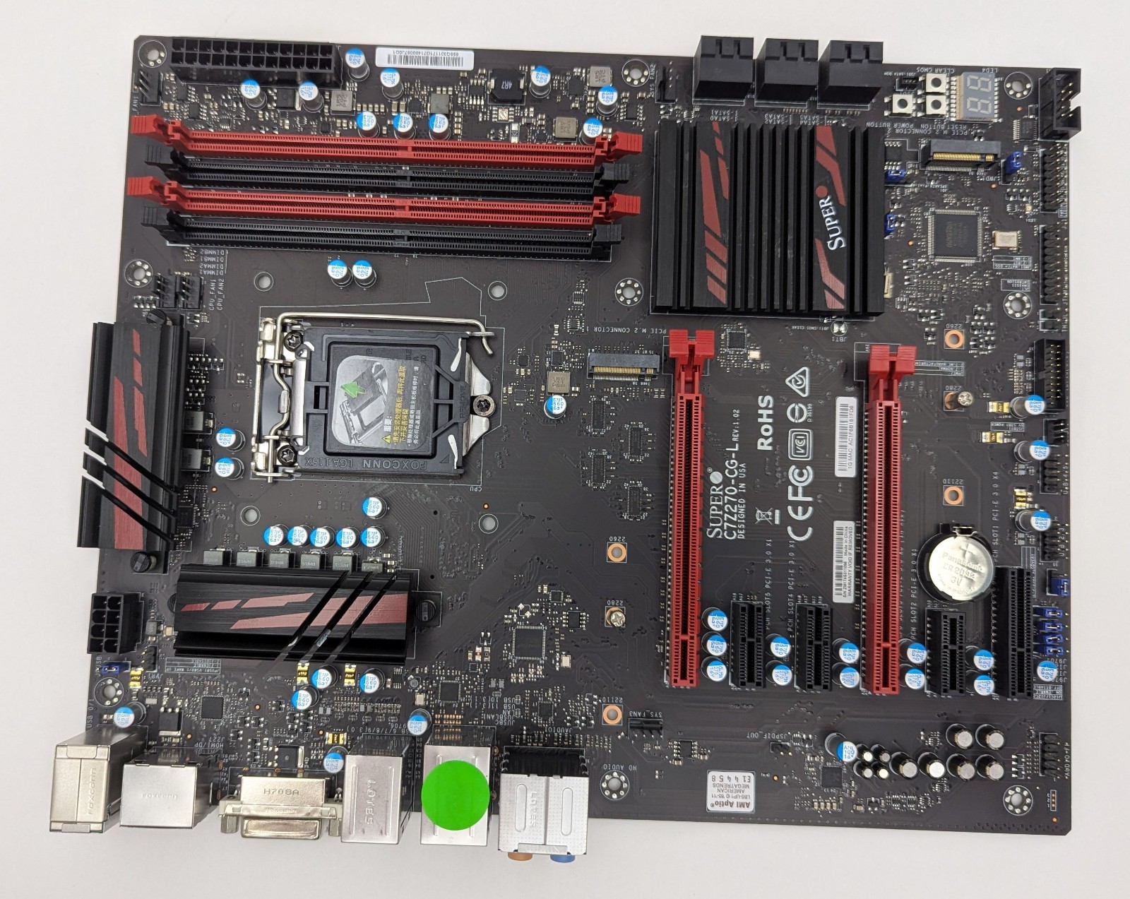 Supermicro C7Z270-CG-L Intel Z270 LGA 1151/Socket H4 DDR4 ATX Gaming Motherboard