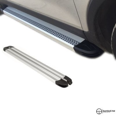 Bamboli Seitliche Trittstufe für Mercedes M Klasse ML 166 2011-2019, Schwarz