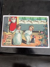 Una cartolina natalizia gioiosa repro grasso bastardo sullo sfondo lo fanno vergognare