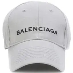 Balenciaga basic logo grey base baseball cap hat - image 1