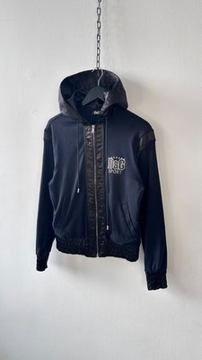 Dolce & Gabbana スニーカー 26cm Y2K archive Vintage D&G Dolce & Gabbana Sport Hoodie Zip Up Jacket Black