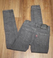 Boy's 10R Levi's 510 Dark Gray Wash Skinny Jeans