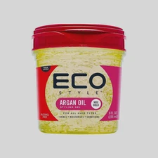 ECOCO Moroccan Argan Oil Styling Gel, 8 Fluid Ounce