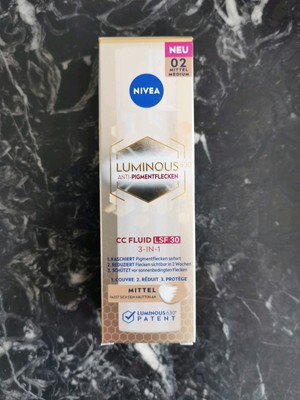 Nivea Luminous 630 Anti-Pigment Tagespflege CC Fluid  2 Mittel 40ml/