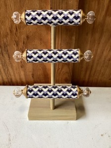 TJ Max  3-Tier Black Jewelry Display Very Elegant