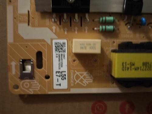 Samsung TV Netzteilplatine TH07 L55 BN4401058A AM5RR2R0288 E7 -T GQ50Q65TGUXZG
