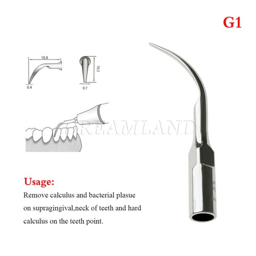 Ultrasonic Torque Wrench/ Scaler Tips P1/P3/P4/G1/G2/G3/G4/G5 Dental - 第 48/85 張圖片