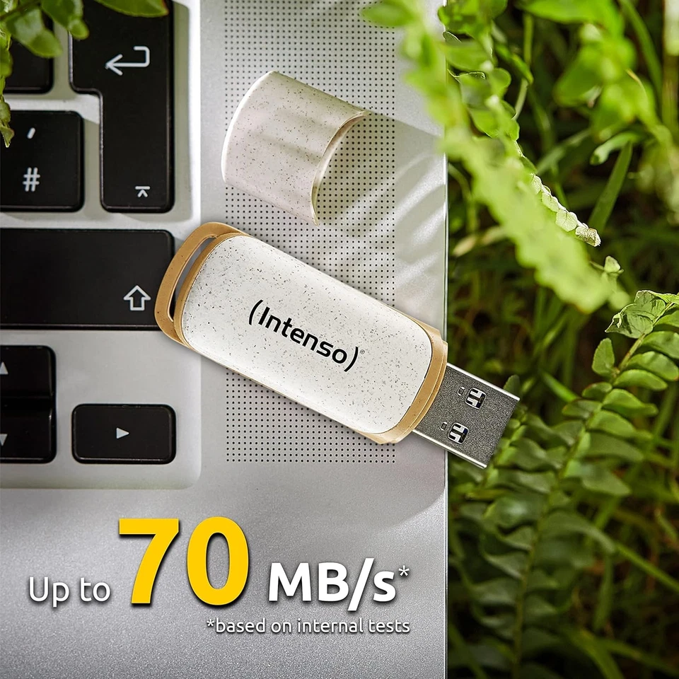 Intenso USB 128GB GREEN LINE bebn 3.0 Interface USB 3.2 Gen 1 USB-A 128 GB - Image 4 of 4