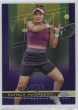 2024 Topps Chrome Purple Refractor 96/499 Bianca Andreescu #121 7k8