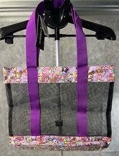 Tokidoki Sweet Treats Mesh Tote Bag with purple straps dessert-themed NWT