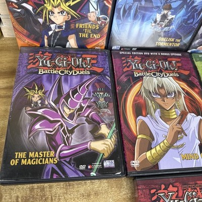 7 Yu-Gi-Oh DVD Battle City Duels Lot Mystery Duelist Awakening