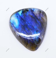 41.80 Ct Madagascar Natural Fire Labradorite Certified Untreated Gemstone