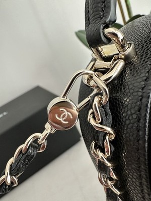 NWT 25C Chanel Classic Mini Backpack Black Caviar with Gold  display picture 3