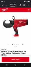 Milwaukee M18 FORCE LOGIC 12 Ton Utility Crimper Tool Only (2778-20)