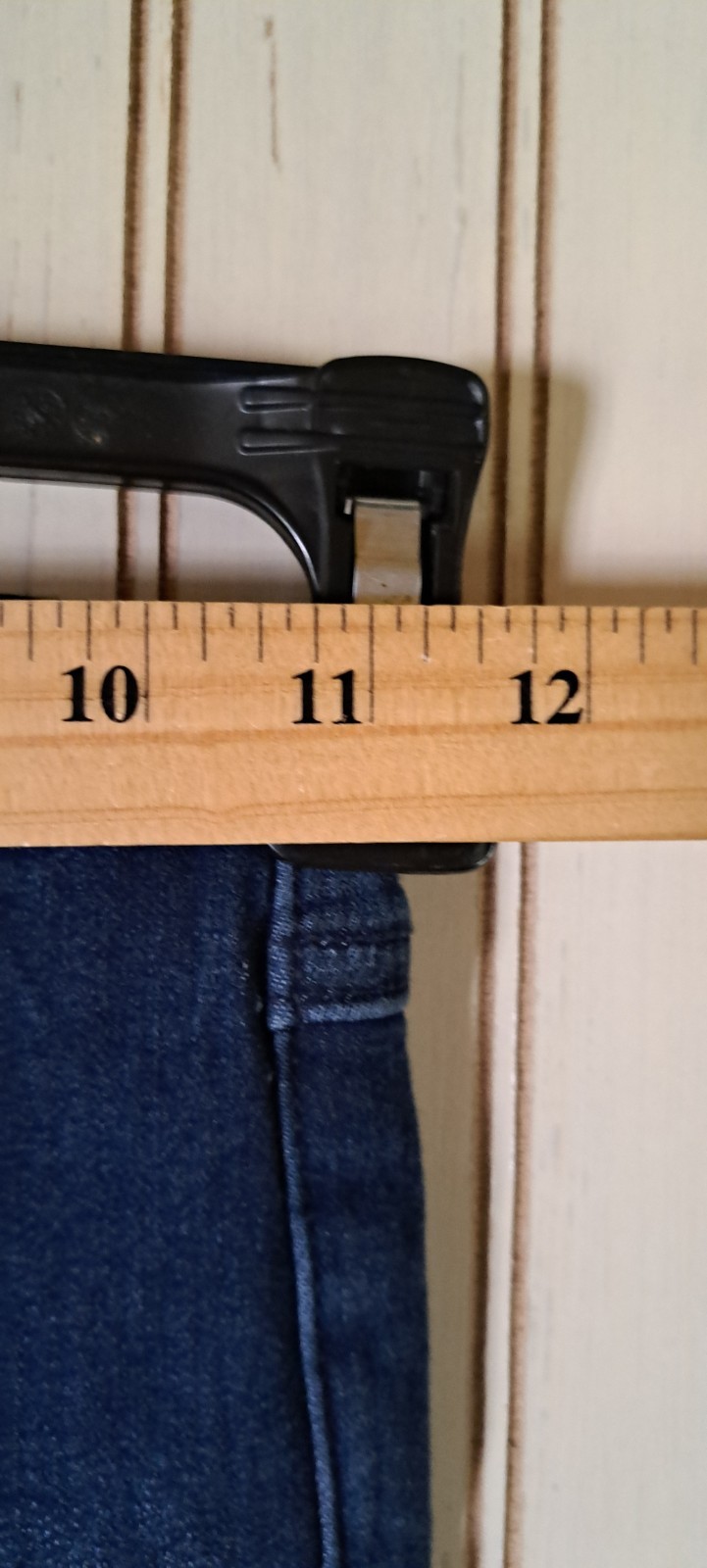 Chelsea & Violet Pull On Flared Jeans Girls Blue Denim Floral Embroidered Sz 5