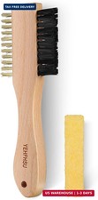 2-Piece Suede Brush and Suede Eraser, Suede Cleaner Kit, Suede Brush for Shoes E