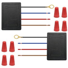 2 Pack Touch Dimmer Switch, 3 Way Touch Lamp Control Module with 3 Levels Dimmin