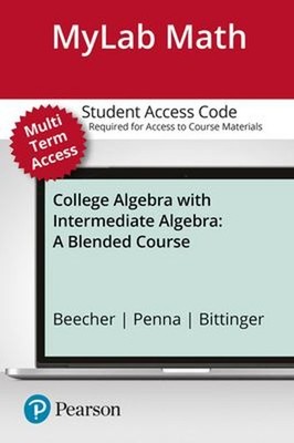 MyLab Math with Pearson eText -- 24-Month Standalone Access Card