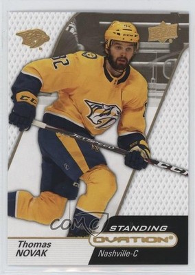 2023-24 Upper Deck Ovation Standing Gold Spectrum 84/250 Thomas Novak #49 08ee
