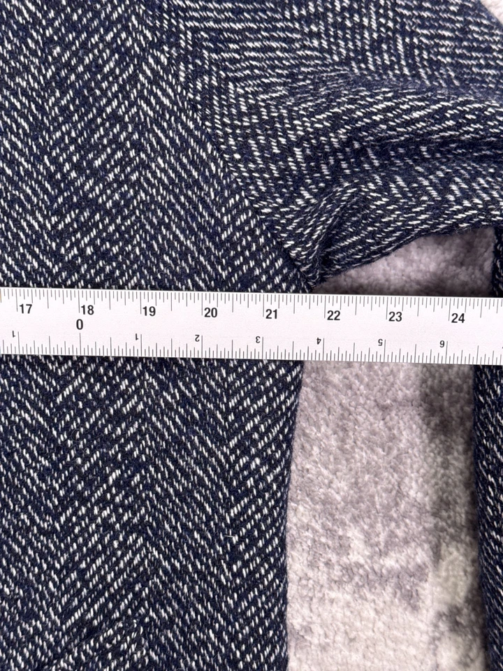J Crew Topcoat 42 Mens Ludlow Wool Herringbone Tweed - Image 4 of 4