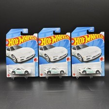 2024 Hot Wheels '95 Mazda MX-7 Miata HW J-Imports 170/250 White 9/10 3X CAR LOT