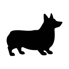 Pembroke Welsh Corgi Vinyl Sticker Decal