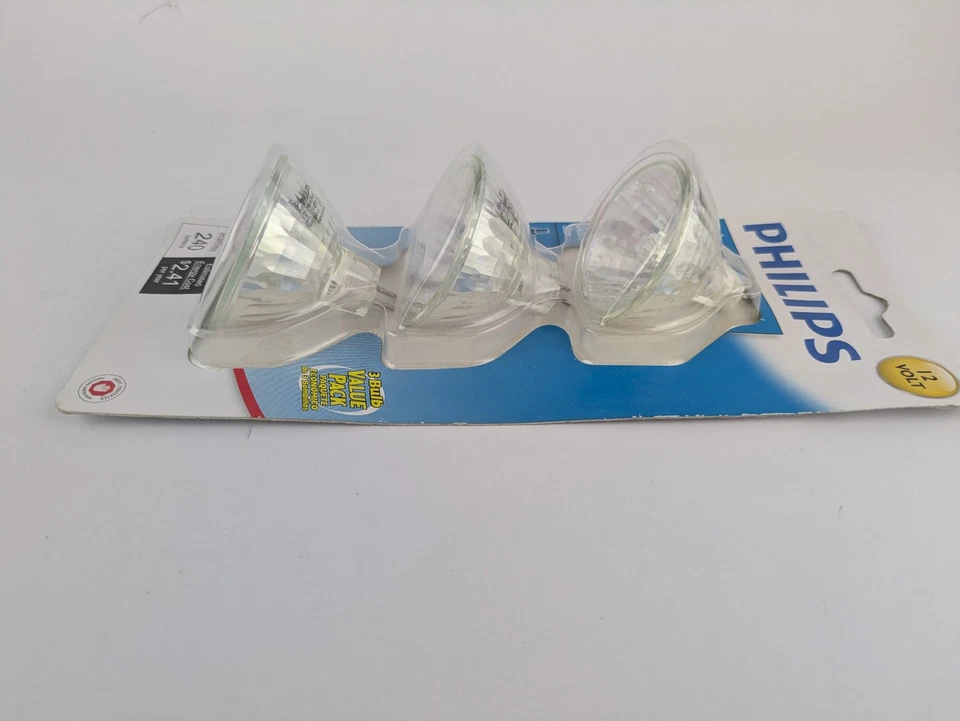 12 Bulb Lot - Philips 20W Indoor Flood Light Reflector - MR16 GU5.3 Base - Image 4 of 4