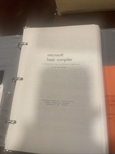 Microsoft Basic Compiler. Licensed for Use on...
