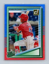 2025 Donruss #197 Starlyn Caba Red and Blue