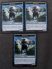 Mtg 3x Merfolk Token NM Ixalan