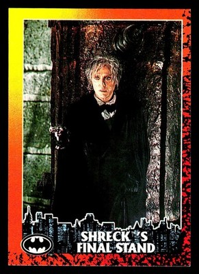 1992 Topps Batman Returns #84 Shreck's Final Stand