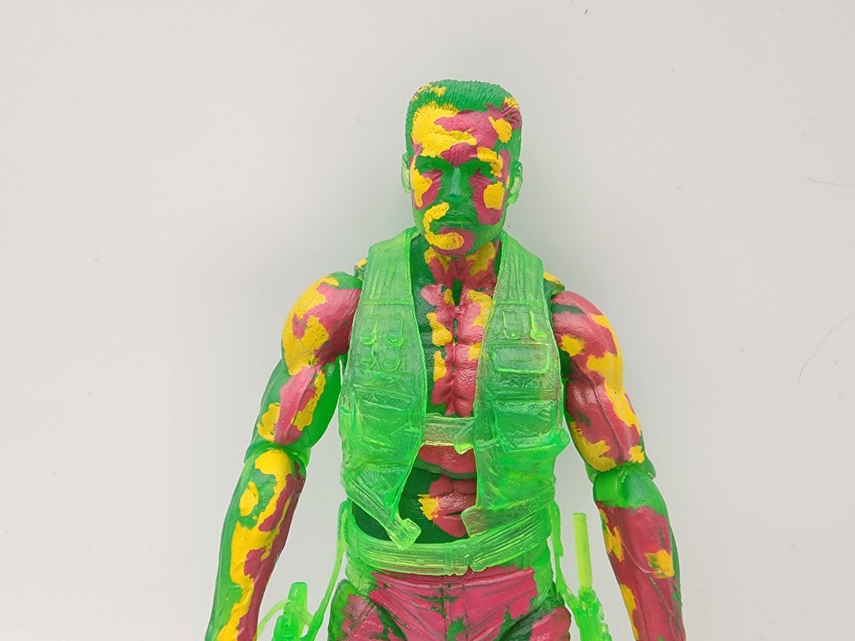 Neca Predator Dutch Thermal Vision Figure Green 2012 Accessories