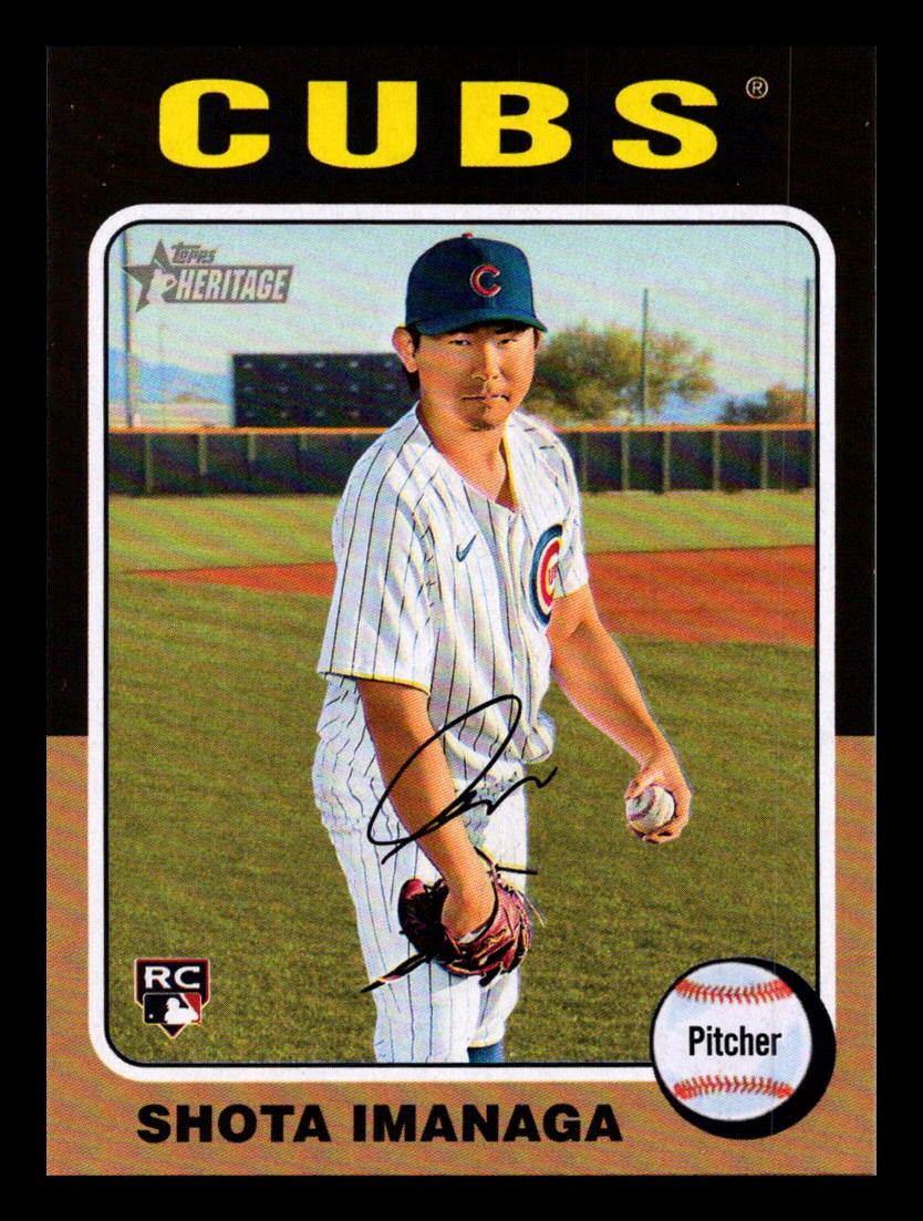 2024 Topps Heritage #564 Shota Imanaga