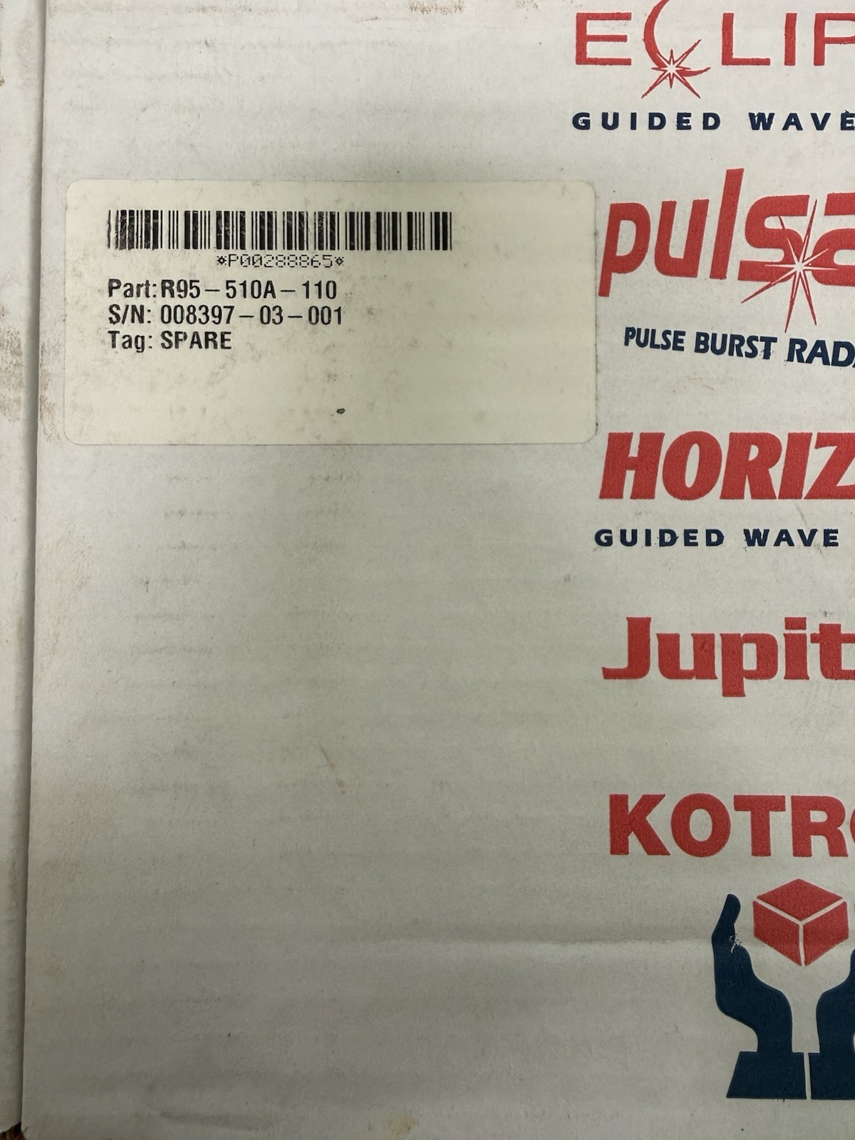 Magnetrol R95-510A-110 Pulse Burst Radar Level Transmitter 24VDC