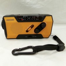 FosPower FOSPWB2376 Crank Radio Solar Power Portable Emergency 2000mAh